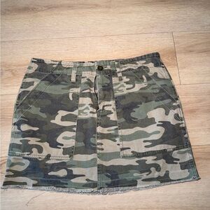 Sanctuary Camo Mini Skirt